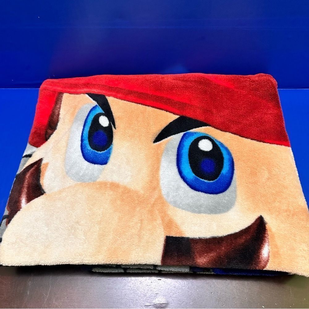 Nintendo Super Mario Throw fleece Blanket - Picture 5 of 7